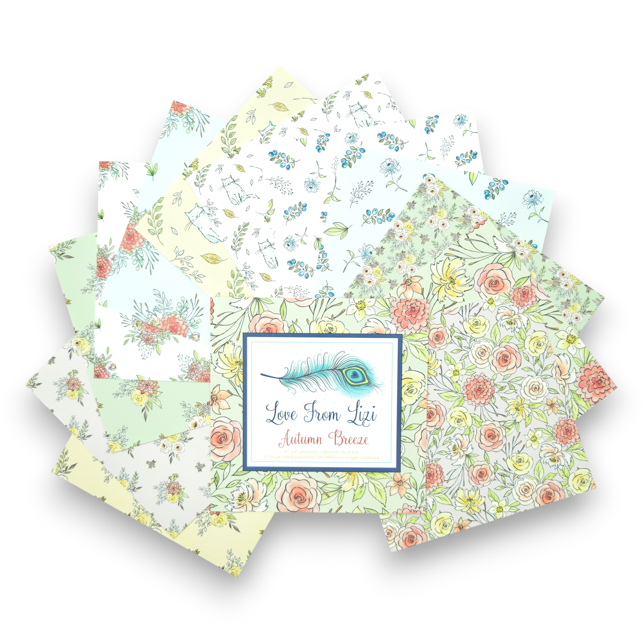 Autumn Breeze - 6x6 Patterned Paper Pack
